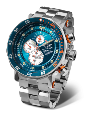 pnsk hodinky Vostok-Europe LUNOCHOD-2 multifunctional line YM86-620A636B
