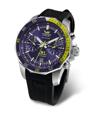p�nsk� hodinky Vostok-Europe N-1 ROCKET chrono linie 6S21/2255253