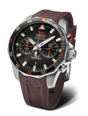 p�nsk� hodinky Vostok-Europe N-1 ROCKET chrono linie 6S21-225A618S