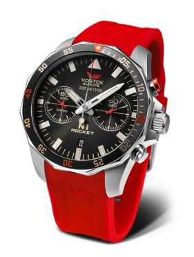 p�nsk� hodinky Vostok-Europe N-1 ROCKET chrono linie 6S21-225A618S