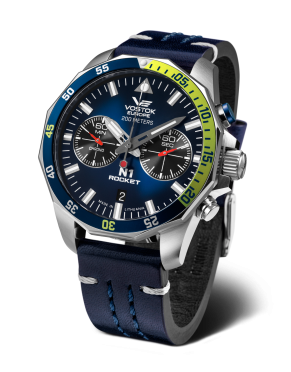 pnsk hodinky Vostok-Europe N-1 ROCKET chrono linie 6S21-225A708