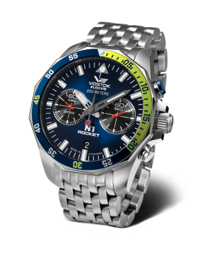 pnsk hodinky Vostok-Europe N-1 ROCKET chrono linie 6S21-225A708B