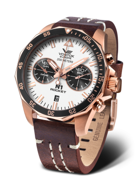 p�nsk� hodinky Vostok-Europe N-1 ROCKET chrono linie 6S21-225B619