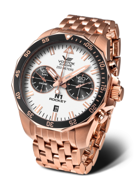 p�nsk� hodinky Vostok-Europe N-1 ROCKET chrono linie 6S21-225B619B