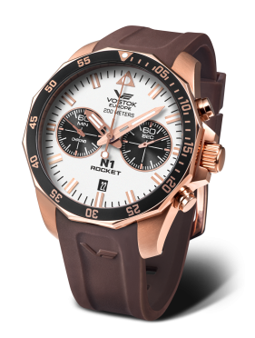 p�nsk� hodinky Vostok-Europe N-1 ROCKET chrono linie 6S21-225B619S