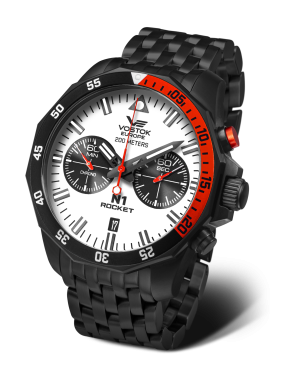 p�nsk� hodinky Vostok-Europe N-1 ROCKET chrono linie 6S21-225C620B