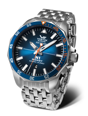 p�nsk� hodinky Vostok-Europe N-1 ROCKET automatic linie NH35A/225A615B