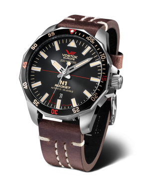 p�nsk� hodinky Vostok-Europe N-1 ROCKET automatic linie NH35-225A709