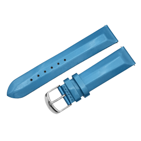 ko�en� �em�nek modr� leskl� na d�msk� hodinky UNDINE s ocelovou p�ezkou