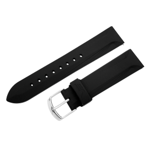 silikonov� n�ramek �ern� s ocelovou lesklou p�ezkou pro modelovou �adu VILNELE