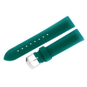 silikonov� n�ramek zelen� s ocelovou lesklou p�ezkou pro modelovou �adu VILNELE