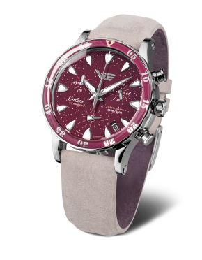 dmsk hodinky Vostok-Europe UNDINE Cranberry VK68-515A774