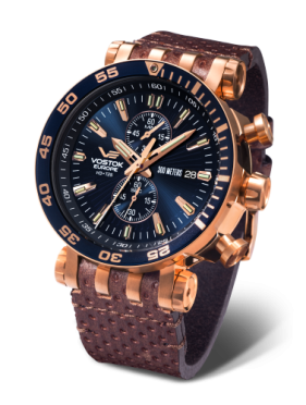 p�nsk� hodinky Vostok-Europe ENERGIA Rocket chrono line VK61/575B590