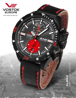 pnsk hodinky Vostok-Europe ALMAZ chrono line 6S11/320C260