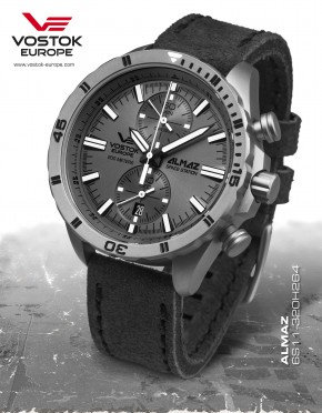 pnsk hodinky Vostok-Europe ALMAZ titanium line 6S11/320H264