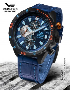 Pnsk hodinky Vostok-Europe ALMAZ MULTIFUNCTIONAL LINE YM26-320C654