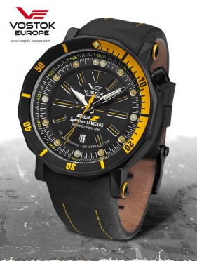 limitovan edice Vostok-Europe BIG-Z black edition NH35A/6204344