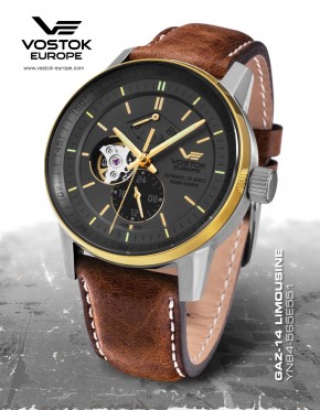 pnsk hodinky Vostok - Europe  GAZ-14 Limouzine balance YN84/565E551