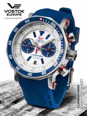 pnsk hodinky Vostok-Europe LUNOCHOD-2 CHRONO LINE 6S21-620A630