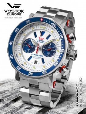 pánské hodinky Vostok-Europe LUNOCHOD-2 CHRONO LINE 6S21-620A630B