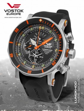 pánské hodinky Vostok-Europe LUNOCHOD-2 multifunctional line YM86/620A506