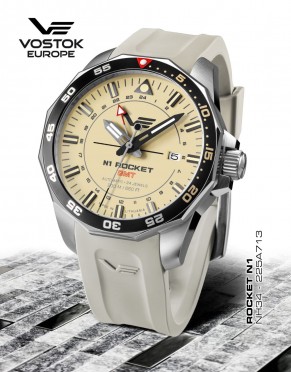 pnsk hodinky Vostok-Europe N-1 ROCKET AUTOMATIC, GMT NH34-225A713