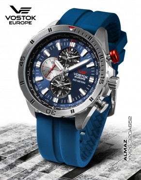 Pnsk hodinky Vostok-Europe ALMAZ MULTIFUNCTIONAL LINE YM26-320A652