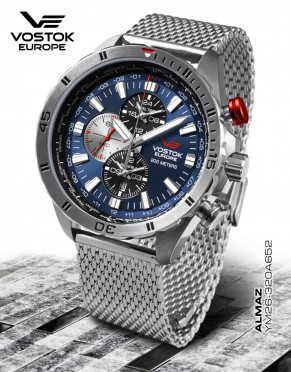 Pnsk hodinky Vostok-Europe ALMAZ MULTIFUNCTIONAL LINE YM26-320A652