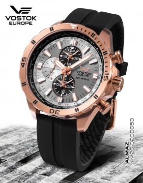 Pánské hodinky Vostok-Europe ALMAZ MULTIFUNCTIONAL LINE YM26-320B653