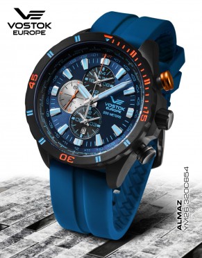 Pnsk hodinky Vostok-Europe ALMAZ MULTIFUNCTIONAL LINE YM26-320C654