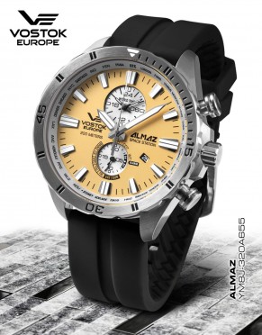 Pnsk hodinky Vostok-Europe ALMAZ MULTIFUNCTIONAL LINE YM8J-320A655