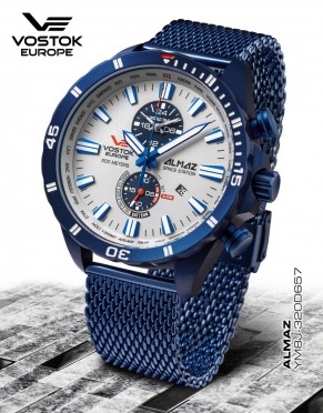 Pánské hodinky Vostok-Europe ALMAZ MULTIFUNCTIONAL LINE YM8J-320D657