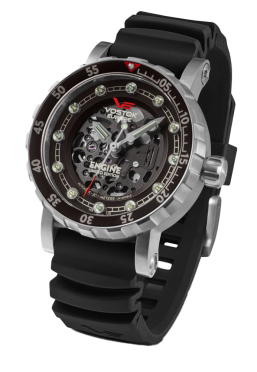 pnsk hodinky Vostok-Europe ENGINE automatic skeleton NH72-571A646