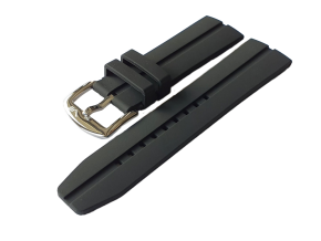 Silikonov emnek ern s ocelovou lesklou pezkou pro EVEREST Underground YM8J-597A549