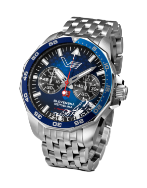 P�nsk� hodinky Vostok-Europe limitovan� edice SLOVENSKO 6S21-225A463C-B